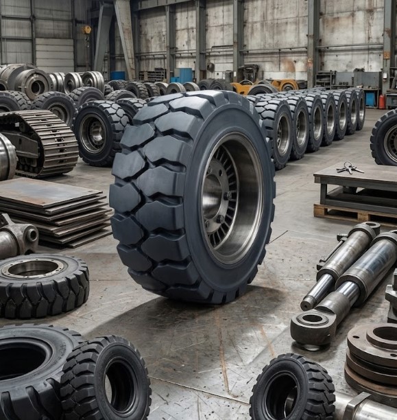 Forklift Polyurethane Tires: How to Choose Right Grade for UAE Warehouses